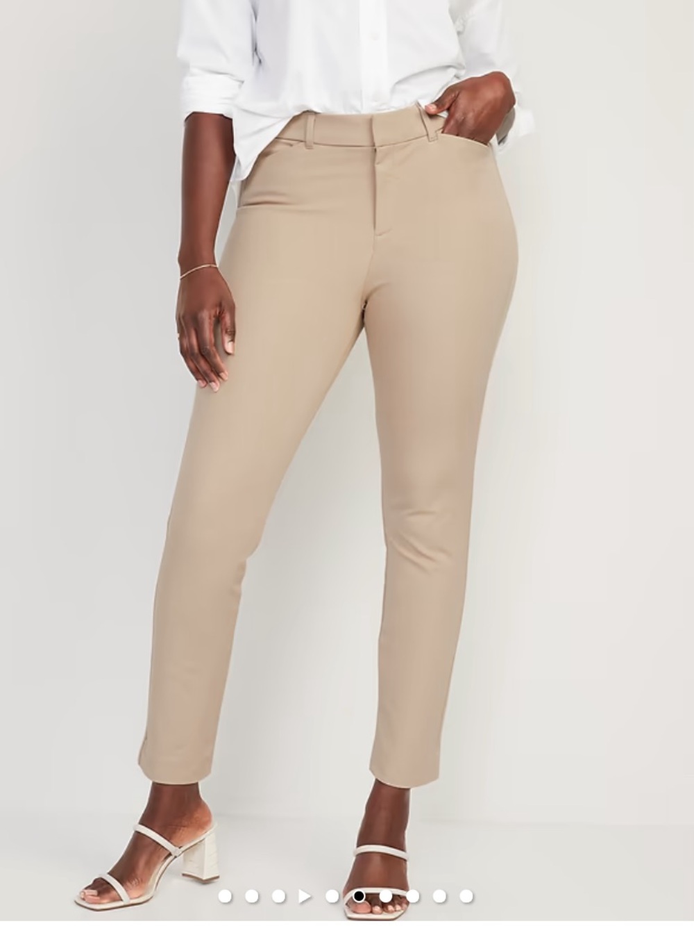 Old Navy High-Waisted Pixie Skinny Ankle Pants
Mocha Taffy 2